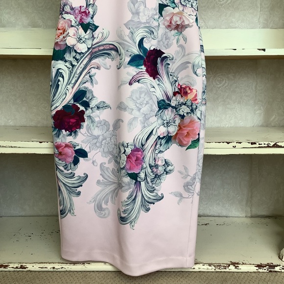 Ted Baker Pink Floral Dress - Picture 4 of 12